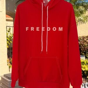 Red Freedom Hoodie